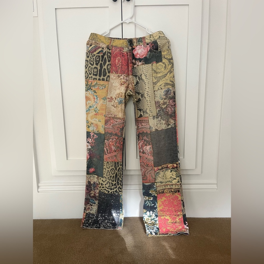 Roberto Cavalli Patchwork Jeans | Size S